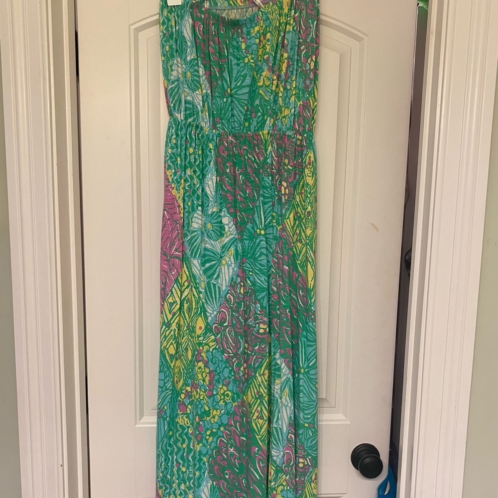 Lilly Pulitzer women’s maxi dress.